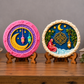 Islamic DIY POP craft with crescent moon, stars and lantern designs
