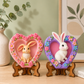 DIY POP toys with two floral bunny heart craft designs