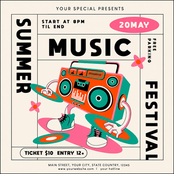 Festival Creative Design | Custom Festive Social Media Posts