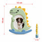 Dinosaur photo frame dimensions 12 cm by 15 cm by 2 cm