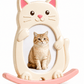 Cat Rocking Photo Frame DIY Paint Craft | Art & Arrow