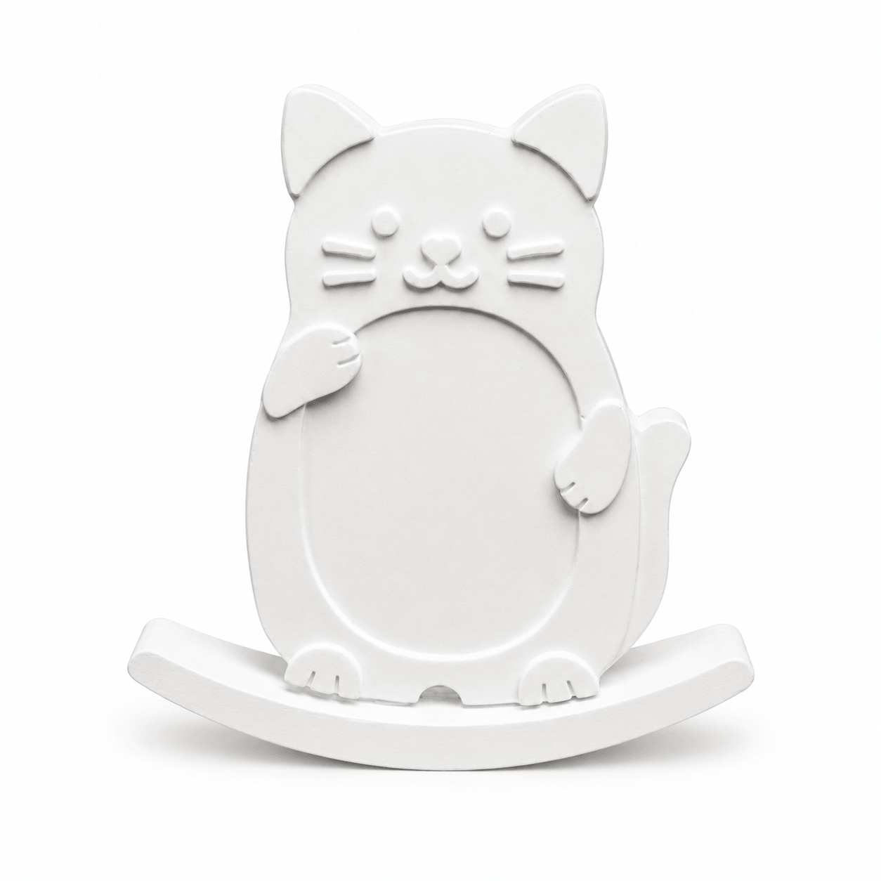Cat Rocking Photo Frame DIY Paint Craft | Art & Arrow