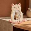 Cat Rocking Photo Frame DIY Paint Craft | Art & Arrow