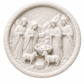 Nativity Relief Plaque – Four Figures DIY Paint Craft | Art & Arrow