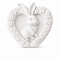 Purple Bunny Heart Floral Plaque DIY Paint Craft | Art & Arrow