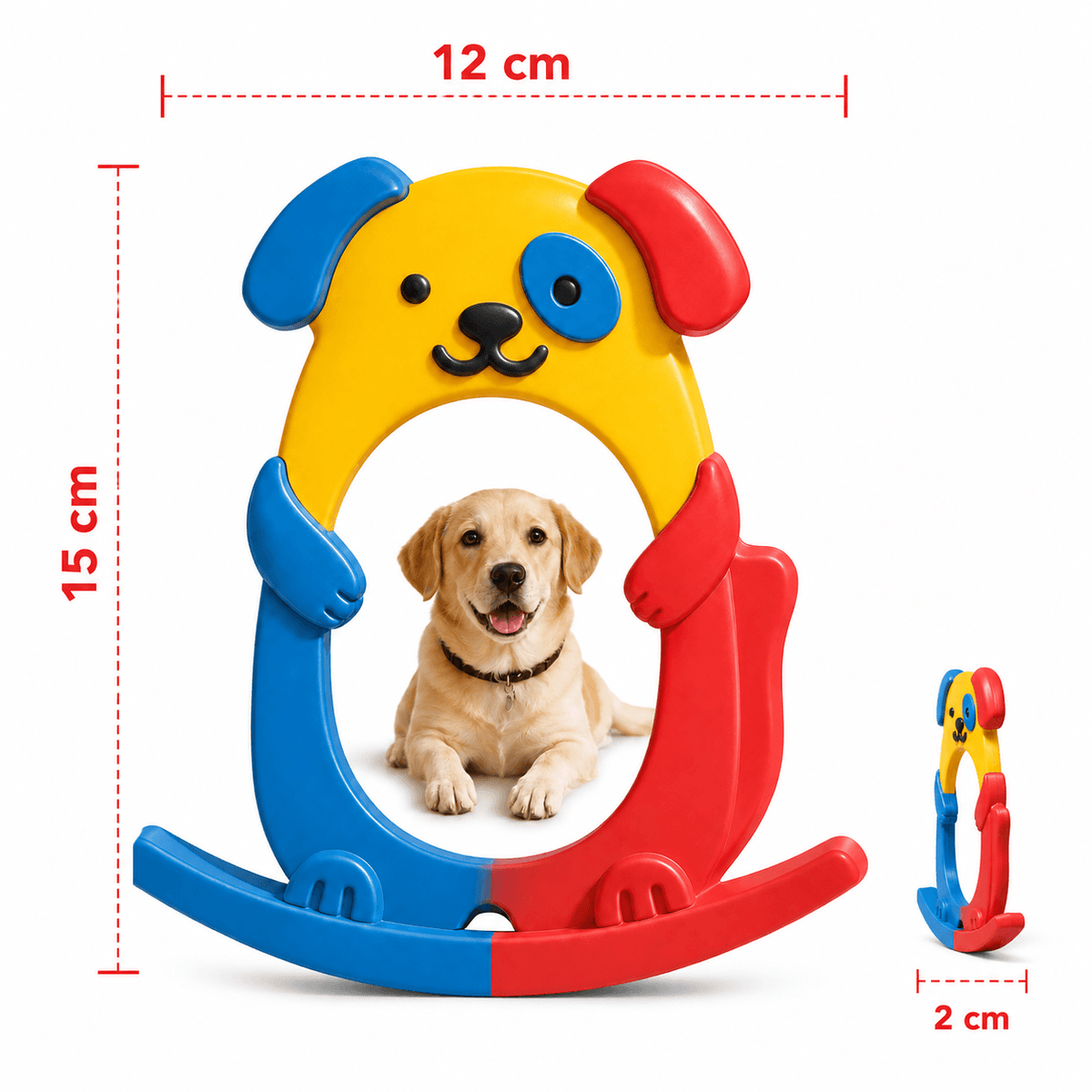 Dog Rocking Photo Frame DIY Paint Craft | Art & Arrow