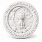 Unpainted cat DIY POP craft plaque 