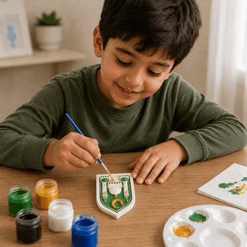 Mosque Arch Decorative Plaque DIY Paint Craft | Art & Arrow