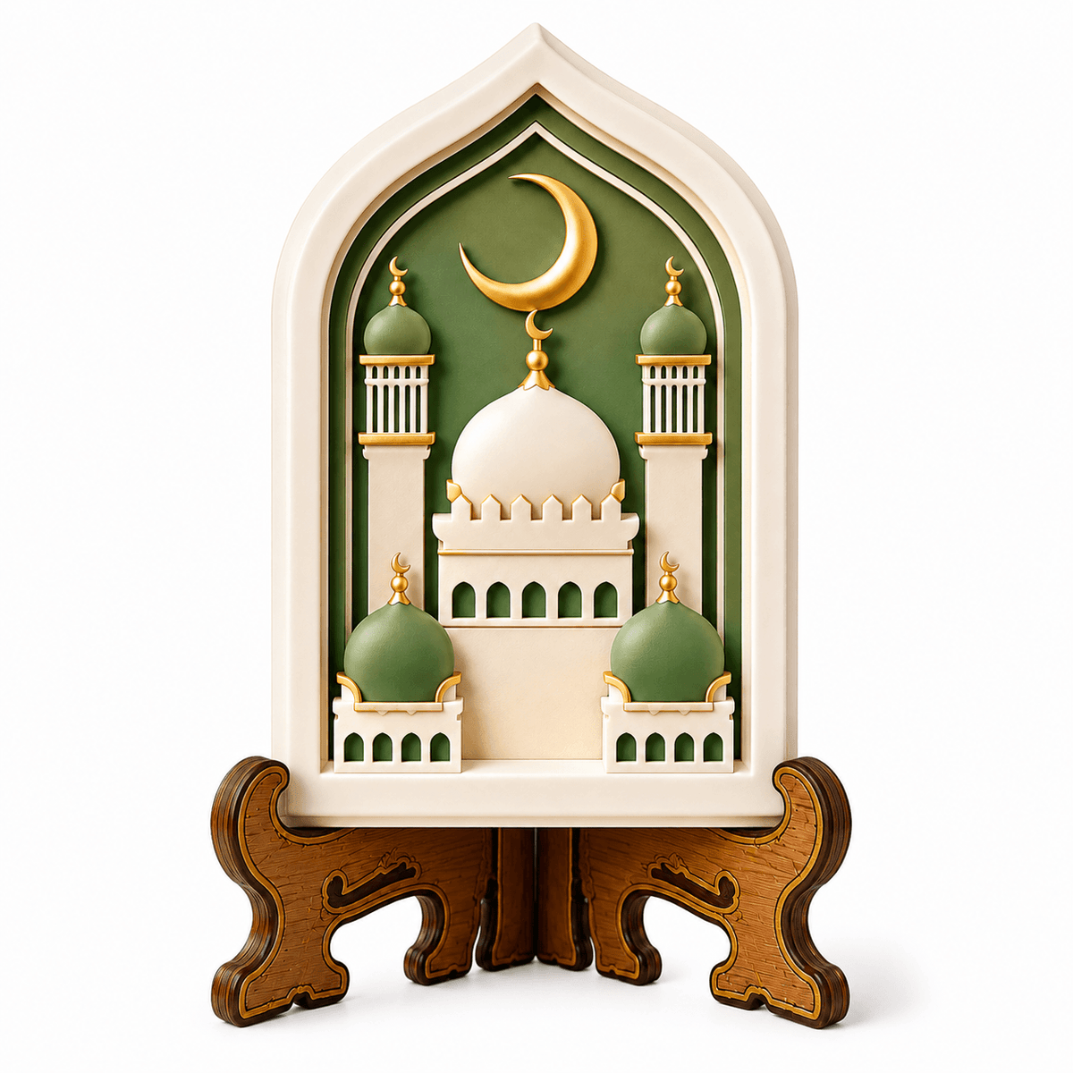 Mosque Arch Decorative Plaque DIY Paint Craft | Art & Arrow